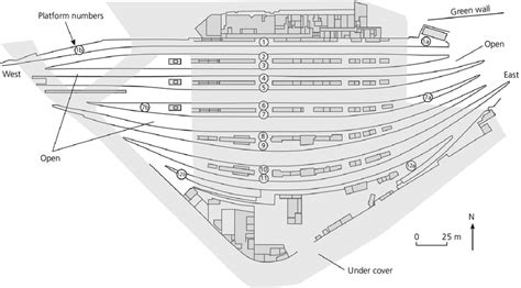 Birmingham New Street Station Map - Anichart Winter 2024