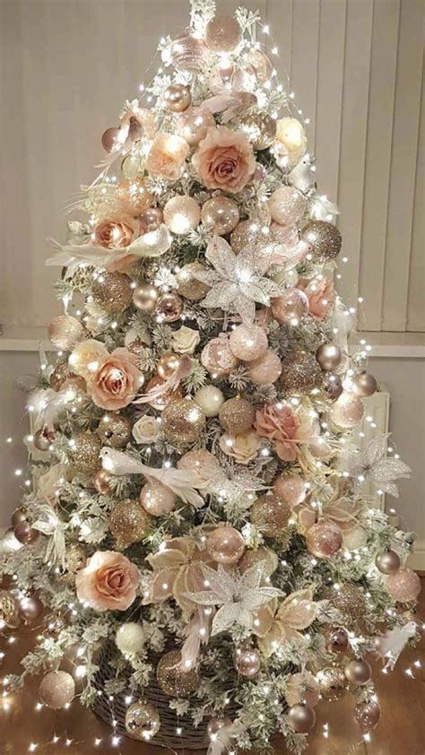 Champagne Rose Gold Christmas Tree – BESTHOMISH