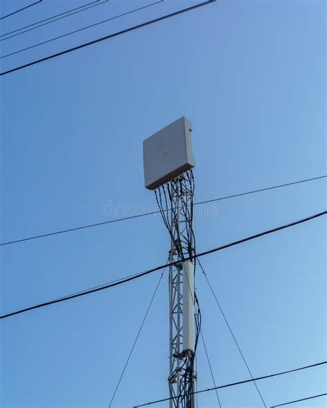 Antenna Repeater Communication Stock Photo - Image of aether, phone ...