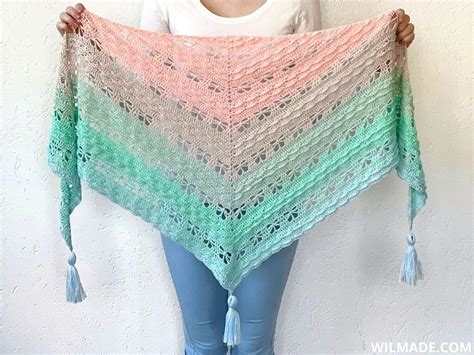 Jaycee Butterfly Shawl Free Crochet Pattern » Weave Crochet