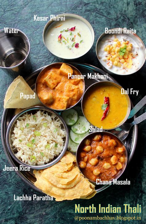 Annapurna: North Indian Thali / Indian Vegetarian Meal Ideas