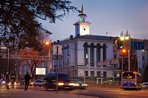 Almaty Purple Evening | corner of Dostyk and Abai avenues | Flickr