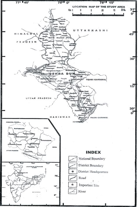 Location Map of Doon Valley | Download Scientific Diagram