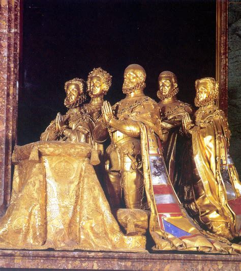 The tomb of the family of Philip II in the basilica of Escorial was ...