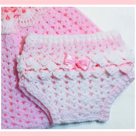 Digital PDF Crochet Pattern: Crochet Baby Bloomers, Crochet Diaper ...