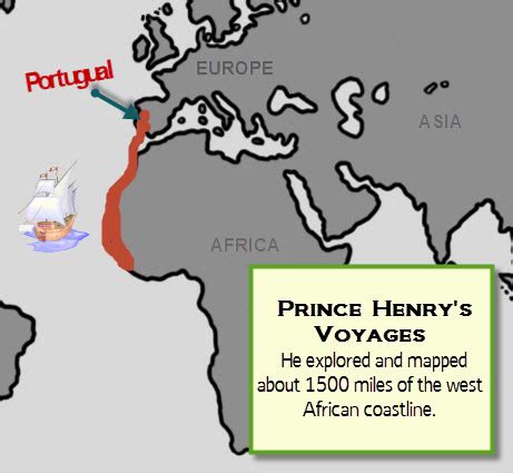 Prince Henry the Navigator - copied explorer sties