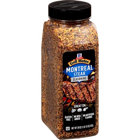 Buy McCormick Grill Mates Montreal Steak Seasoning, 29 oz Online at ...