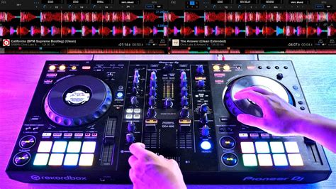 PRO DJ DOES EDM MIX ON $800 DJ GEAR - Fast and Creative DJ Mixing - YouTube