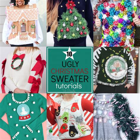 DIY Ugly Christmas Sweater Ideas