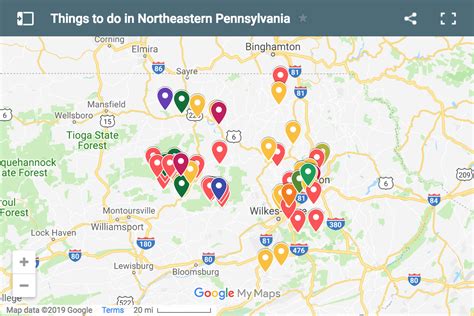 Detailed Pa State Game Lands Map