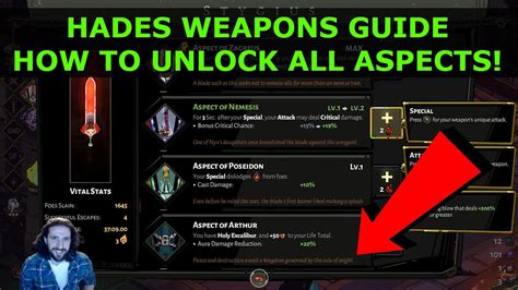 Hades Weapon Aspects Guide | How To Unlock ALL Hidden Weapon Aspects ...