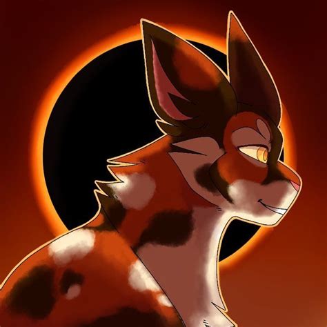 Sol 🌘💫 - #sol #warriors #warriorcats #eclipse #art #digitalart Catskills Ny, Cat Brain, Cat ...