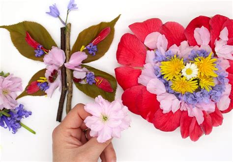 Flower Petal Art for Kids | Nature Crafts