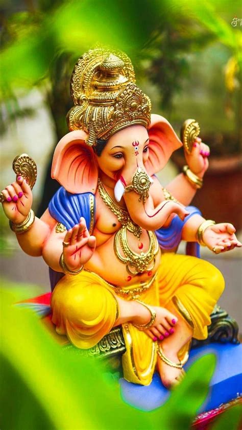 Shri Ganesh ji wallpaper | Ganpati photo hd, Ganpati bappa photo, Lord photo