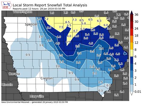 SNOWFALL TOTALS...