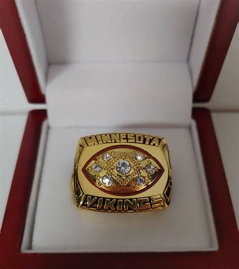 Minnesota Vikings 1976 NFC Championship Super Bowl Ring With | Etsy