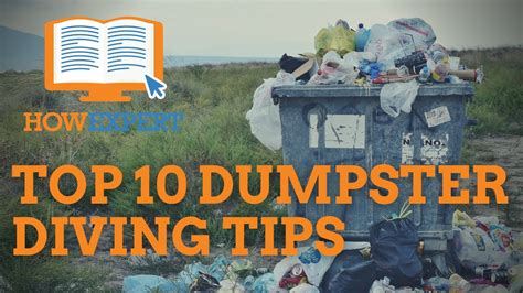 HowExpert Top 10 Dumpster Diving Tips & Lessons - YouTube