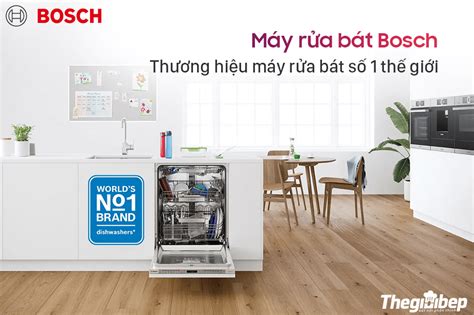 Máy rửa bát Bosch nhập khẩu chính hãng Đức | Bảo hành 3 năm