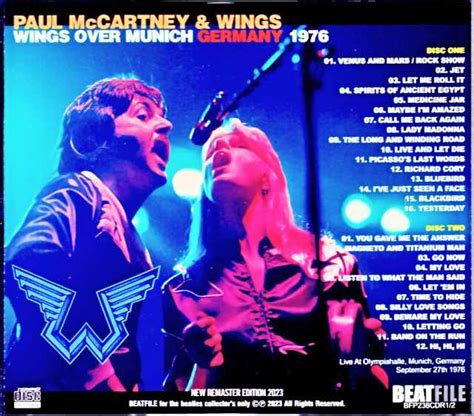 Paul McCartney Wings Paul McCartney Wings/Germany 1976 – MochiobaseCD