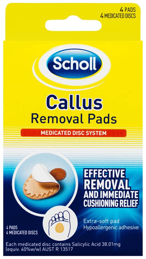 Scholl Callus Removal Pads - Roberts Pharmacy Shop