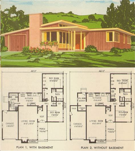 Mid Century Modern House Plans for Pleasure - AyanaHouse