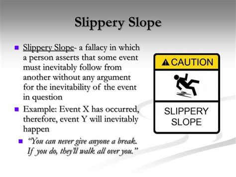 PPT - Slippery Slope PowerPoint Presentation, free download - ID:3109612