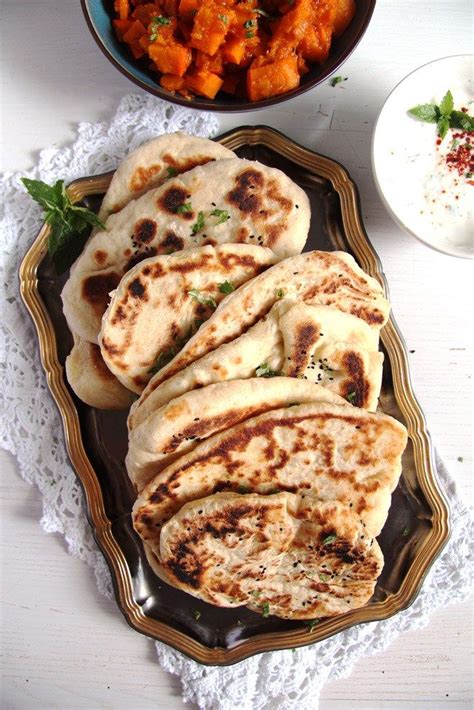 Soft Afghan Naan Bread with Yogurt and Nigella Seeds | Afghan food ...