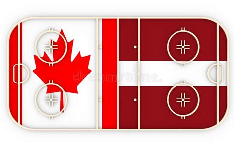 Canada vs Latvia stock illustration. Illustration of sport - 116230476