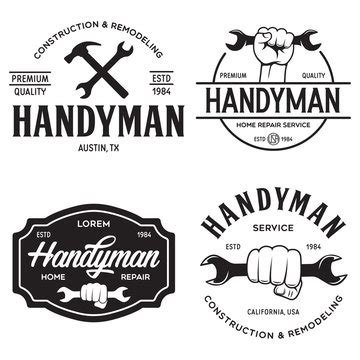 Logo Design Handyman Logo Ideas - Michele tajariol