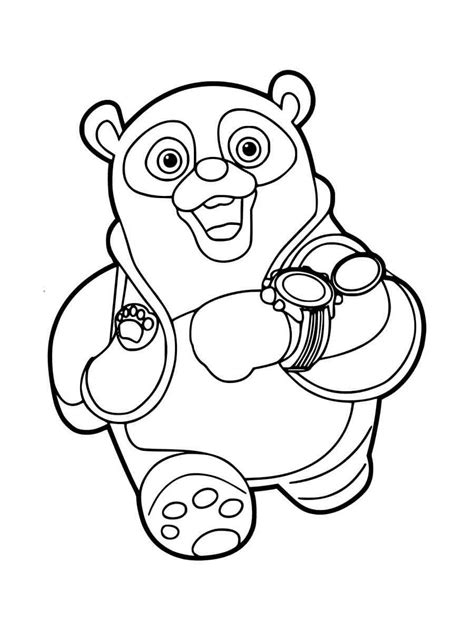 Special Agent Oso coloring pages