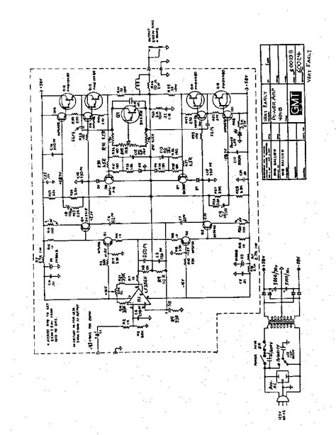 GALLIEN KRUEGER 400B POWERAMP 60024 SCHEMATICS Service Manual download ...