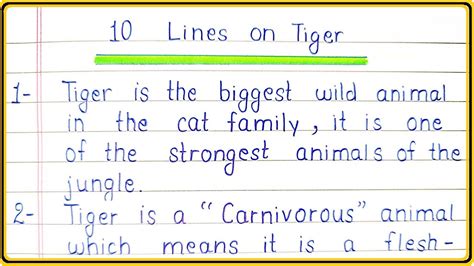 Top 191+ Essay on our national animal tiger - Merkantilaklubben.org