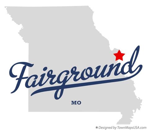 Map of Fairground, MO, Missouri