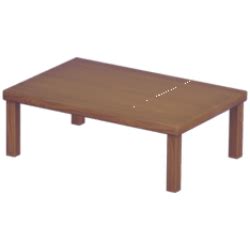 Wooden Coffee Table | Trade Disney Dreamlight Valley Items | Traderie