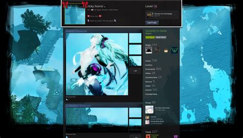 Ethereal miku custom steam profile by rickyhorror on deviantart – Artofit