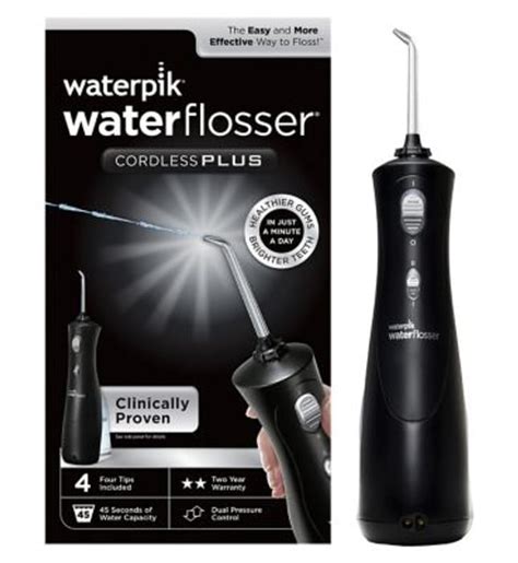 *BLACK FRIDAY DEAL* Waterpik Black Cordless plus Water Flosser, £34.99 at Boots