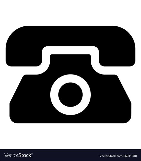 Landline set Royalty Free Vector Image - VectorStock