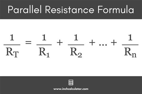 Resistance Formula Parallel