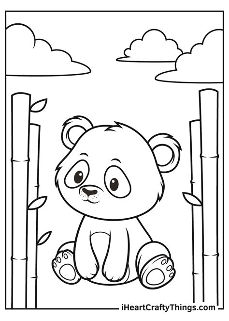 32+ Printable Coloring Pages Cute Animals PNG