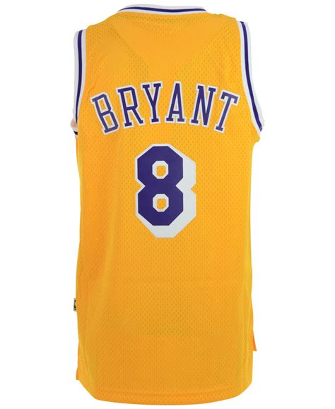 adidas Originals Men's Kobe Bryant Los Angeles Lakers Swingman Jersey ...