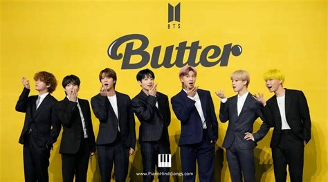 Butter | BTS | Piano | Notes - Piano Hindi Songs