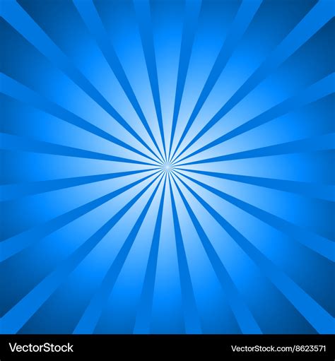 Background blue rays Royalty Free Vector Image