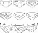 Underwear Coloring Pages sketch template
