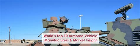 World’s Top 10 Armored Vehicle Manufacturers and Market Insight ...