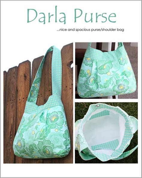 The Darla Purse Pattern - PDF Sewing Pattern | Purse patterns, Bag ...