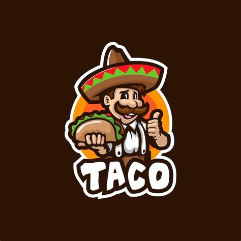 Premium Vector | Taco mascot logo design vector with modern ...