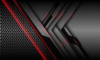 Black And Red Abstract Wallpaper