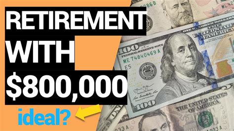 Is $800,000 the Perfect Amount for a Dividend Retirement? (Bourgeoisie ...