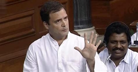 No confidence motion: Rahul Gandhi delivers a fiery speech and made-for ...