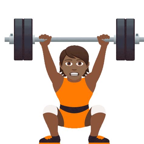 Weightlifting Joypixels Sticker - Weightlifting Joypixels Lifting Weights - Discover & Share GIFs